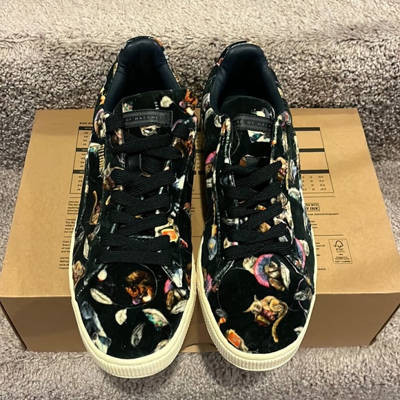 Puma Basket Classic Lo x HOH House of Hackney Critter Shoes Sneakers Mens 10.5 - Picture 6 of 16
